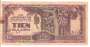 ÍNDIAS HOLANDESAS P125 10 GULDEN 1944 MBC OCUP. JAPONESA